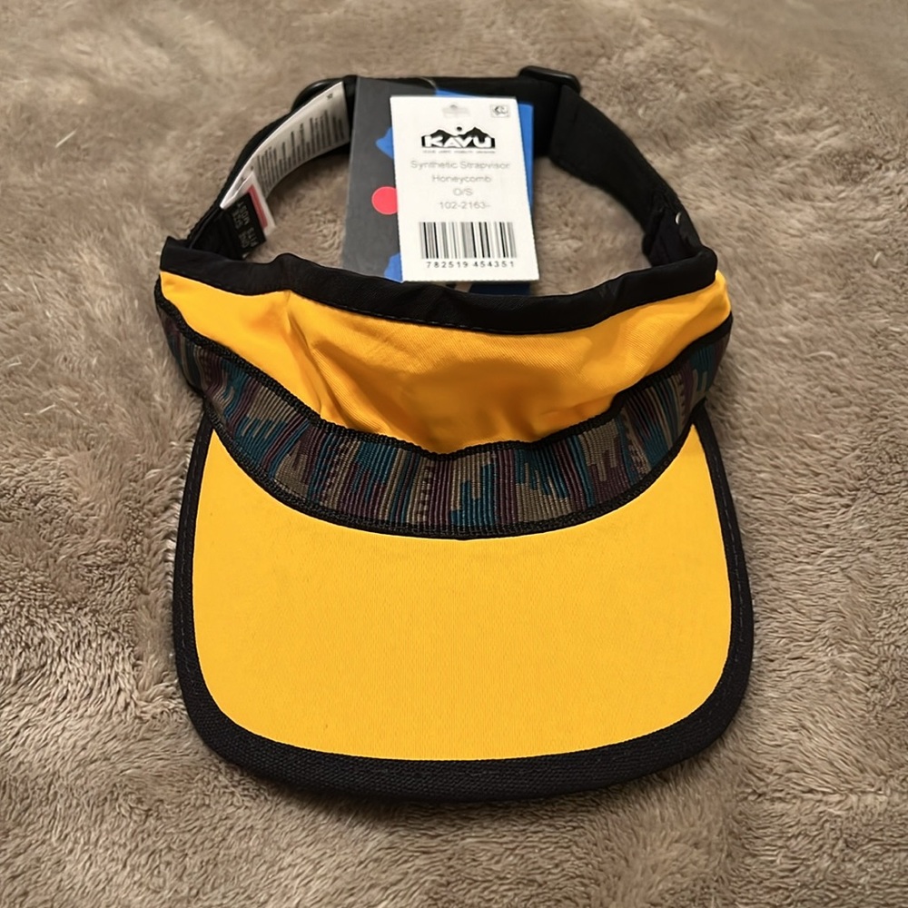 New mens KAVU synthetic adjustable visor.